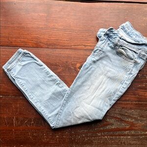 American Eagle Outfitters Light Blue Super Stretch Jeans